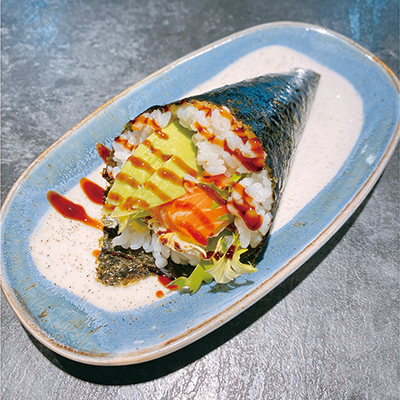 Temaki de Salmón