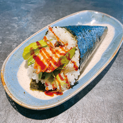 Temaki de Anguila