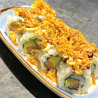 Crunch Roll de Salmón