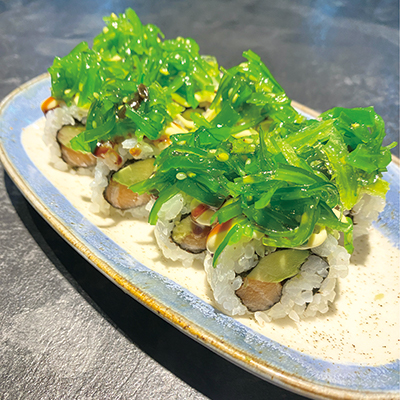 Wakame Roll de Salmón