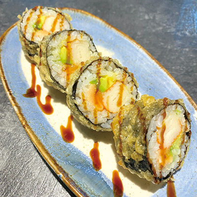 Futomaki de Tempura
