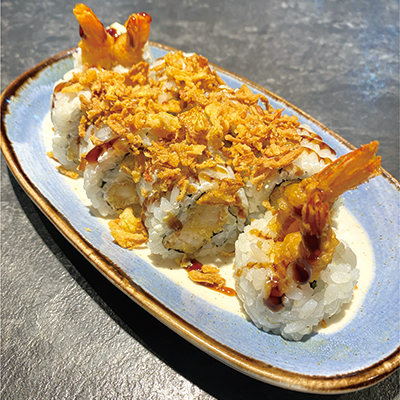 Uramaki Philadelphia Ebi Tempura