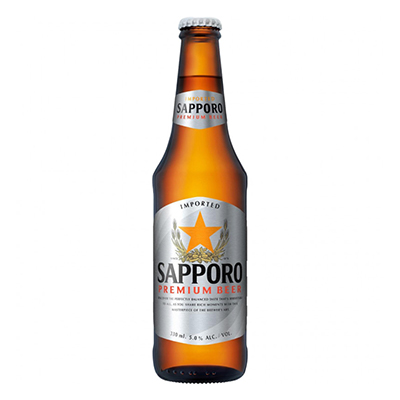Cerveza Japonesa sapporo, 330ml 18+